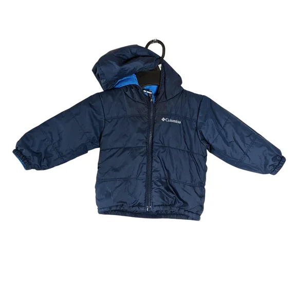 Columbia Baby Boys Reversible Insulated Jacket Size 12-18 Months - Picture 3 of 12